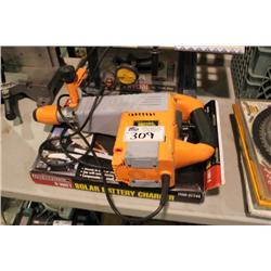 SOLAR PANEL & ELECTRIC JACK HAMMER