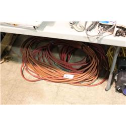 LOT OF AIR HOSES