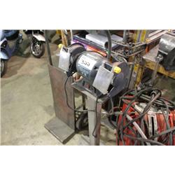 6" BENCH GRINDER & 2 WHEEL DOLLY