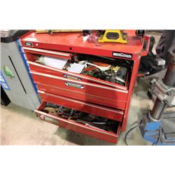 MASTERCRAFT TOOL BOX & CONTENTS