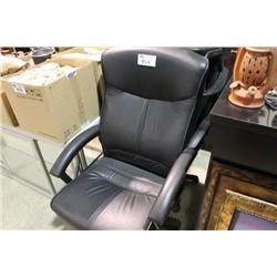 3 BLACK OFFICE CHAIRS
