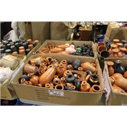 2 BOXES OF POTTERY