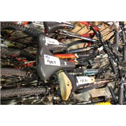 BLACK RALEIGH MOUNTAIN BIKE