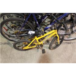 YELLOW MOUNTAINWORKS KIDS BIKE