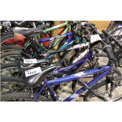 PURPLE MCKINLEY FULL SUSPENSION BIKE