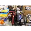 Image 1 : LOT OF LARGE TOOLS & CHAIN SAW
