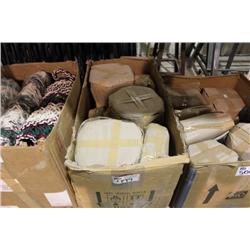 BOX OF ASSORTED POTTERY