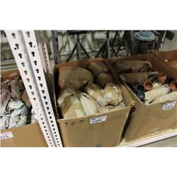 BOX OF ASSORTED POTTERY