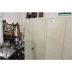 2 DOOR METAL STORAGE CABINET