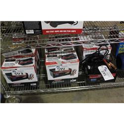 4 ELECTRIC BATTERY CHARGERS