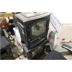 2 ELECTRIC FIREPLACES