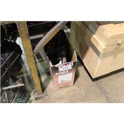 BOX OF ASSORTED POWER TOOLS