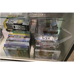 ASSORTED DVD'S