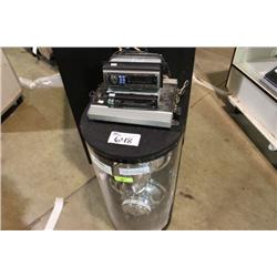 SUB WOOFER WITH 2 STEREOS & AMP