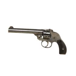 H&R Mdl Hammerless Cal .32S&W SN:75253 Nice older hammerless 5 shot revolver. Blued finish, black pl