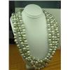 Image 2 : Ladies Multi-Colored Freshwater Pearl Necklace Over 80 inches in length.Over 80 inches in length.