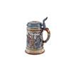 Image 1 : Beautiful Metlach Stein .5L #2028 Depicting October fest scene on front, in overall excellent condit