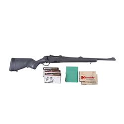 Steyr SafetyBolt Cal .376 Steyr SN:1021641 Bolt action hunting rifle with box magazine in .376 Steyr