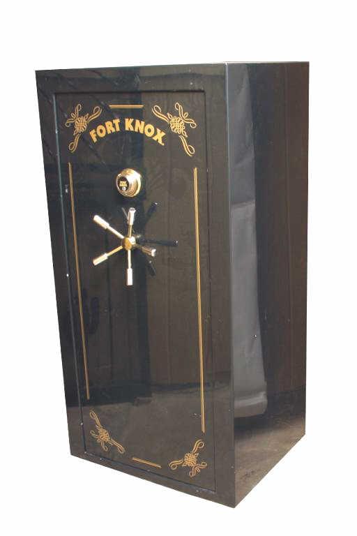 Fort Knox Forest Green Gun Safe Includes key and combination, measures 60"Hx31"Dx24 1/2"W.Includes k