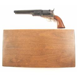 Colt 2nd Mdl Navy Cal .36BP SN:19195 Beautiful cased percussion Navy which appears unfired! Standard