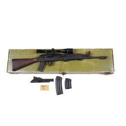 Valmet Mdl M76 Cal .223 SN:160781 Semi-auto sporting /hunting rifle patterned after the AK47 made in
