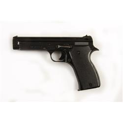 French Mdl 1935 Cal .32L SN:6947A Semi-auto pistol with Nazi proofs, black enamel finish, black comp