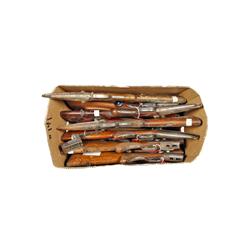 Lot of 14 European SxS Shotguns 12 ga SNs:27438,22392,47392,52117,50638,4399,25370 20218,151552,1348