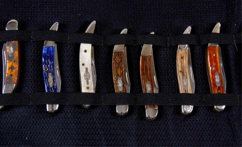 Collection of 31 Case Pocket Knives 24 are 1 blade knives, 7 are 2 blade knives, all are toothpick p