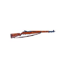 Springfield M1 Garand Cal .30-06 SN:2557949 Semi-auto military combat rifle that has been restocked.