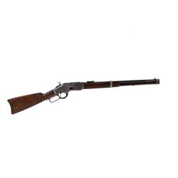 Winchester Mdl 73 SRC Cal .44WCF SN:63463 C.M. Bates rework of a lever action carbine from the 1880s