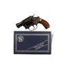Image 1 : Smith & Wesson Mdl 32-1 .38S&W SN:102731 Double action 5 shot pocket revolver. Blued finish, checker