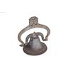 Image 1 : Large Old Ranch Bell from New Mexico Has yoke hanger, #3 pressed into yoke.Has yoke hanger, #3 press