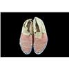 Image 1 : Men's Sioux Quilled Moccasins Decorated with seed beads.Decorated with seed beads.