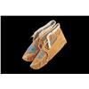 Image 1 : Rare Ladies Canadian Native Moccasins Beaded floral designs.Beaded floral designs.