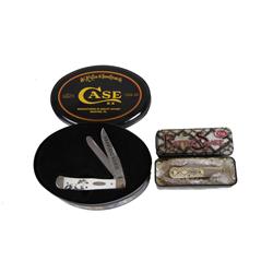 Collection of 2 Case Knives The "Rattlesnake", two blade pocket knife, in mint condition with origin