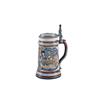 Image 1 : Mettlach Stein .5L #2632 Figural Octoberfest scenes, stamped Mettlach on bottom, in overall good con