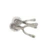 Image 1 : Pair of Spanish Large Rowel Nickel Plated Spurs
