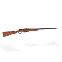 Marlin Mdl 55G 12 ga SN:NVSN Bolt action box magazine field shotgun. Blued finish, smooth semi-pisto