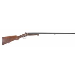 Husqvarna Mdl 20B 12 ga SN:229365 Double barrel field grade shotgun with external hammers made in Sw