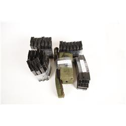 Lot of 28 Ruger Mini 14 Magazines Plus Consists of : 3 - 30 rd mags in U.S. mark bag with scope rail