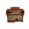 Image 1 : Walnut Cased Organ In Good Working Condition Has accompaniment, solo, and special effects switches, 