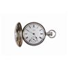 Image 1 : Waltham 1878 Hunter Case Pocket Watch 16 size, silver plated, SW/LS, in working condition.16 size, s