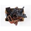 Image 1 : Bonanza Lot of Leather Consists of an assortment of leather belts, holsters, police rigs, and ammo p