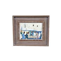 Original Serigraph on Board By noted Scottsdale artist Francis H Beaugureau, signed lower right hand