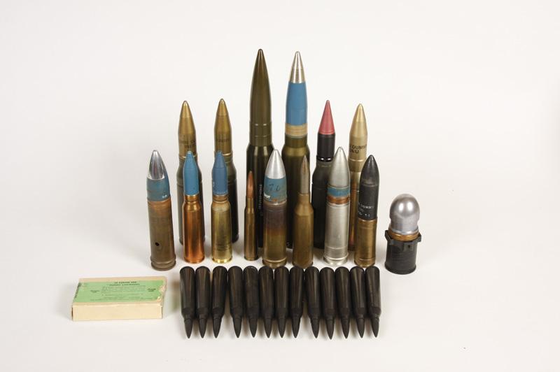 Display Military Rounds Lot of Military Dummy Display Rounds Consisting of : 2 - 30MM Dummy ...