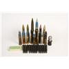 Image 1 : Lot of Military Dummy Display Rounds Consisting of : 2 - 30MM Dummy display rounds used by the A10 W