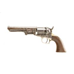 Colt 1849 percussion revolver .31 cal SN:7189 6" octagon barrel, blue case hardened finish, wood gri