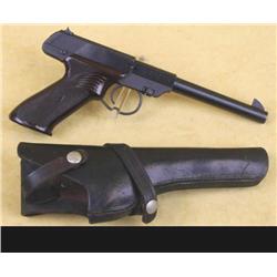High Standard Mdl 101 Cal .22LR SN:2169686 Dura-Matic semi-auto target pistol, 6 1/2" barrel, blue f