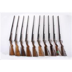 Lot of 10 Husqvarna's Mdl 20-B 12 ga SNs:197418,211748,189173,212346,193782,219242,199552,206851,212