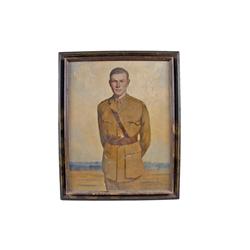 Original Oil on Canvas of Sir Collin Whitelaw By Will Longstaff, signed lower right hand corner, nee